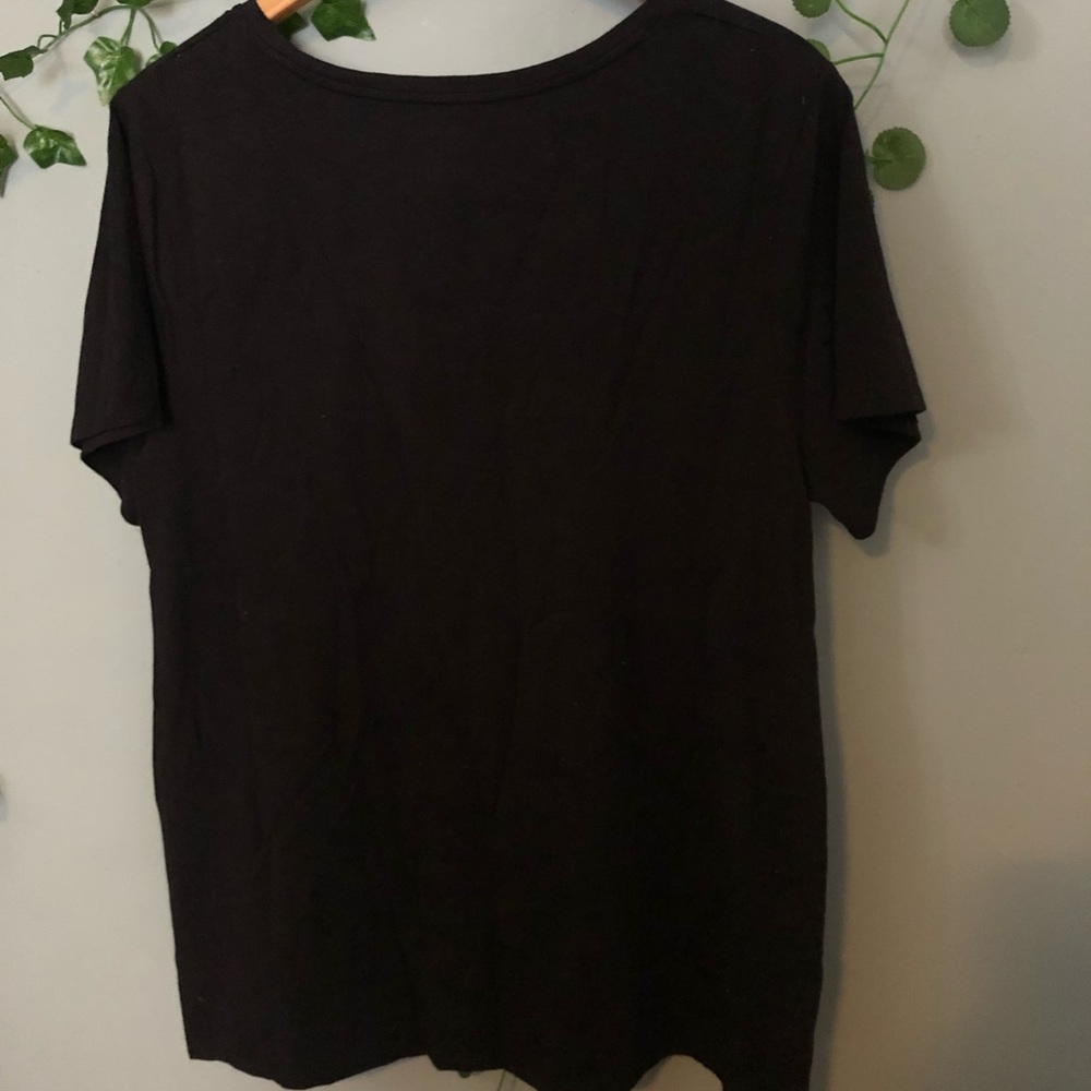 Casual Black Tee